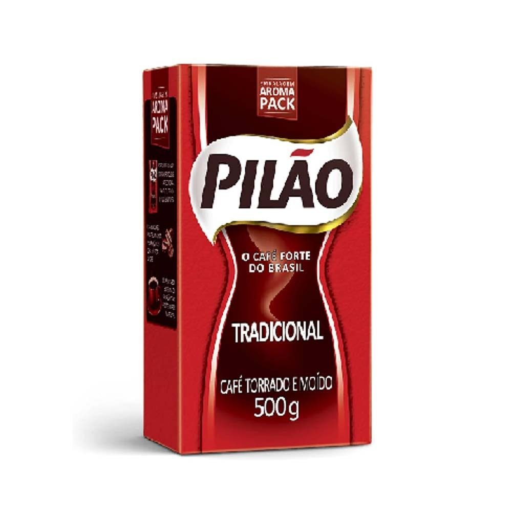 Café Torrado e Moído Tradicional 500g – Pilão