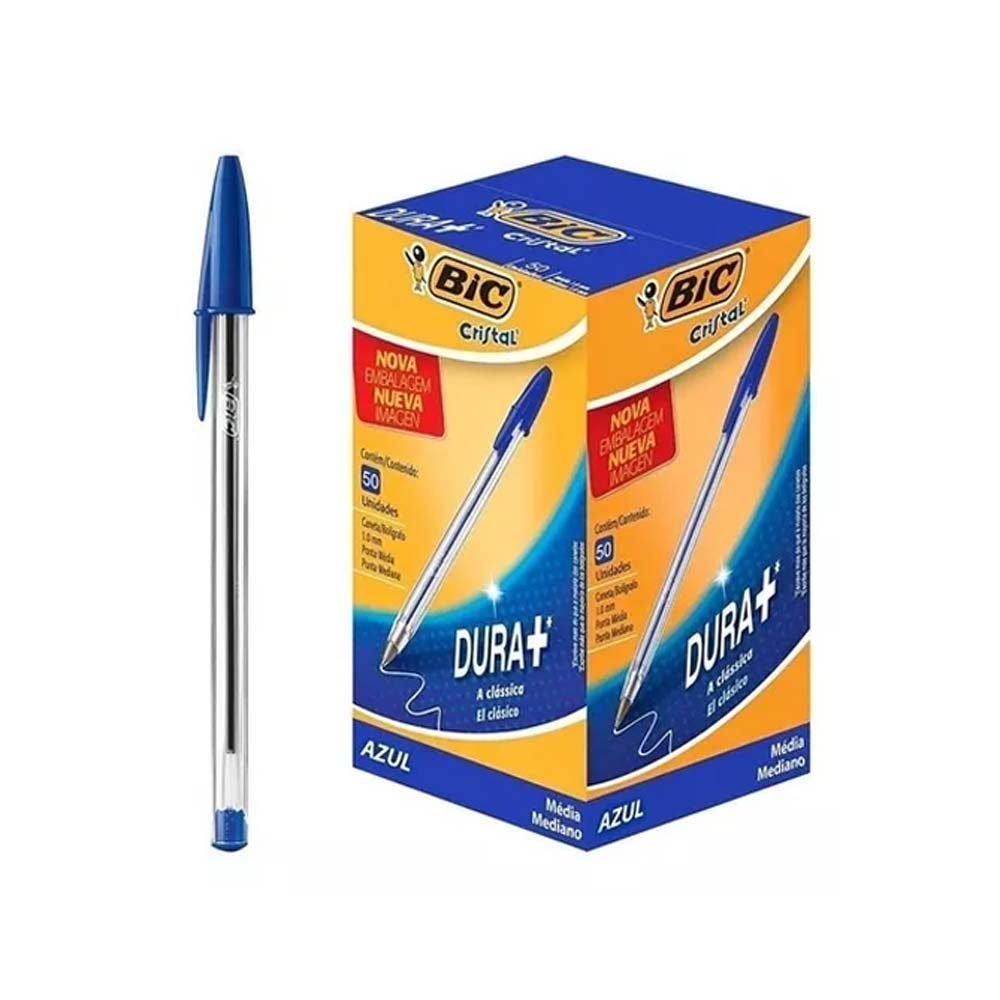 Caneta Esferográfica Cristal Média C/50 – Bic